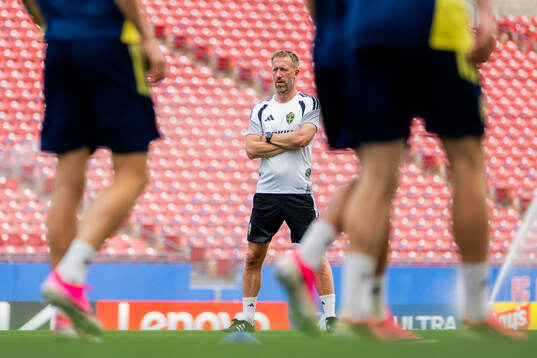 Head coach Graham Potter of the Swedish national football
