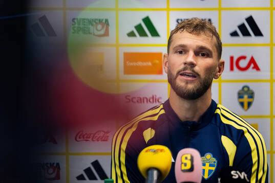 Jesper Karlström of the Swedish men's national football