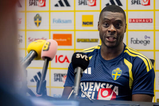 Ken Sema of the Swedish men's national football team