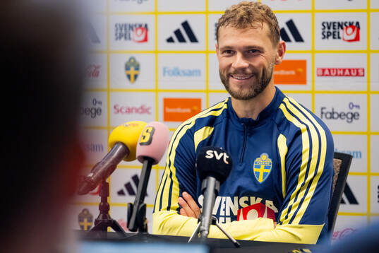 Jesper Karlström of the Swedish men's national football