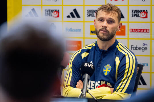 Jesper Karlström of the Swedish men's national football