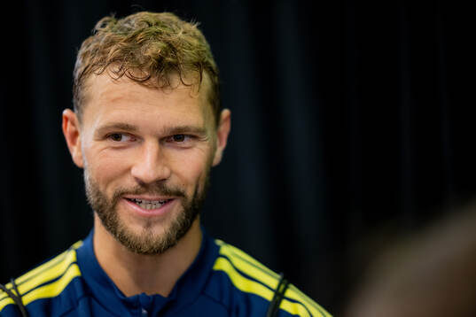 Jesper Karlström of the Swedish men's national football