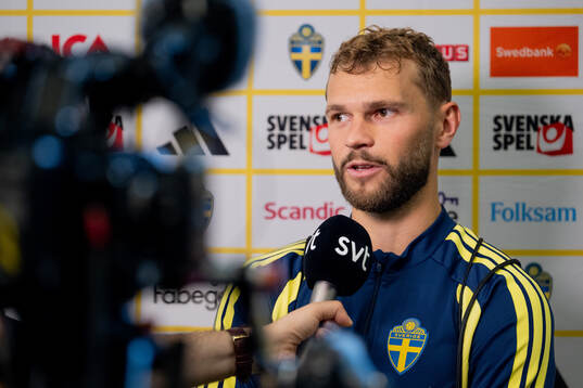 Jesper Karlström of the Swedish men's national football