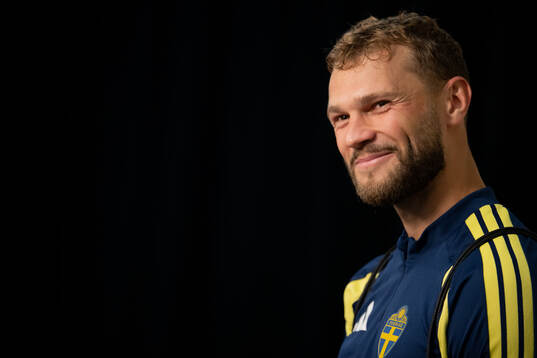 Jesper Karlström of the Swedish men's national football