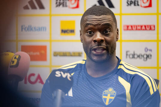 Ken Sema of the Swedish men's national football team