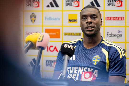 Ken Sema of the Swedish men's national football team