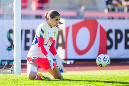 Goalkeeper Ebba Steen of Sweden