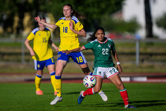 Julia Ragnarsson of Sweden and Lourdes de la Caridad Bosh