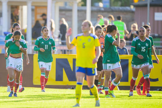 Marcia Paola Garcia Ramirez of Mexico celebrates