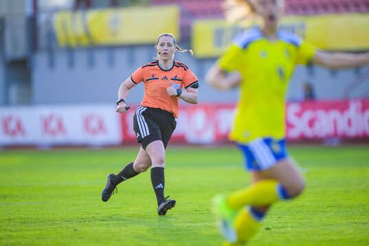 Referee Cecilia Ekwall