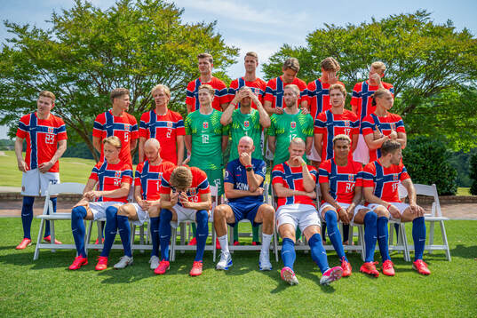 Alexander Sørloth, Kristoffer Ajer, head coach Ståle