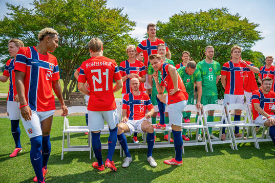 Bläddra bland fler bilder av Football, FIFA World Cup 2026, day -3, Norway, Team Photo