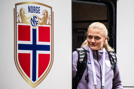Mathilde Harviken of Norway arrives