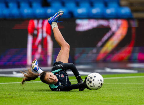 Goalkeeper Cecilie Fiskerstrand of Norway