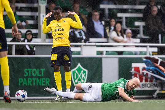 Ljungskiles Issaka Seidu och Brages Anton Lundin