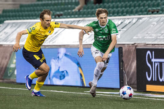 Ljungskiles Emilio Reljanovic och Brages Gustav Nordh