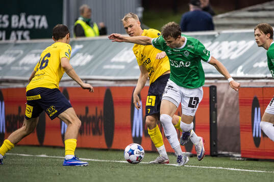 Ljungskiles Emilio Reljanovic och Jonathan Liljedahl och