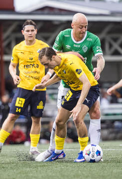 Ljungskiles Emilio Reljanovic och Brages Anton Lundin