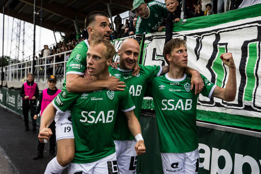 Brages Haris Brkic, Alex Mortensen, Anton Lundin och Albin