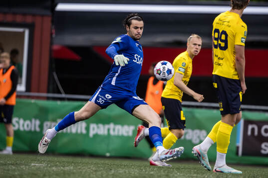Brages målvakt Johan Guadagno
