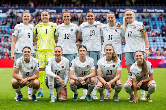 Starting eleven of Austria