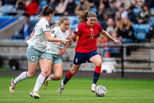 Claudia Wenger, Louise Schöffel of Austria and Signe
