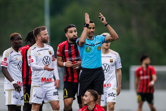 Östersunds Dennis Widgren, Nordic Uniteds Jonathan Gursac