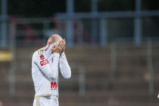 Östersunds Curtis Edwards deppar