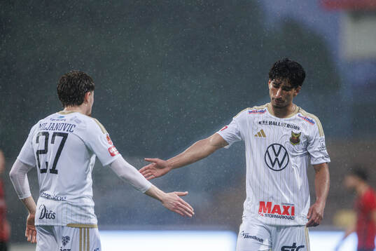 Östersunds Abdulla Abodi Qasem och Daniel Miljanovic
