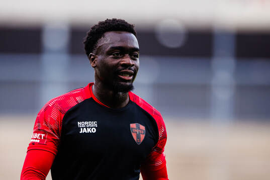 Nordic Uniteds Emmanuel Swedi