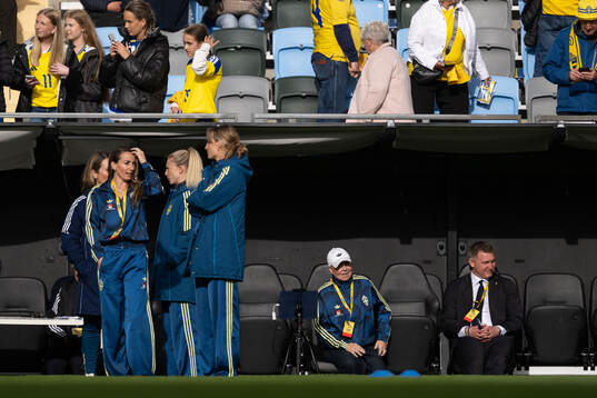 Kosovare Asllani, Rebecka Blomqvist, Nathalie Björn,
