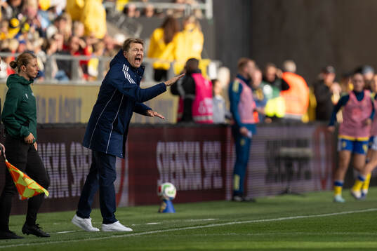 Head coach Tony Gustavsson of Sweden
