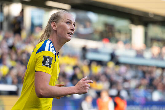 Stina Blackstenius of Sweden