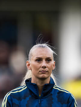 Stina Blackstenius of Sweden