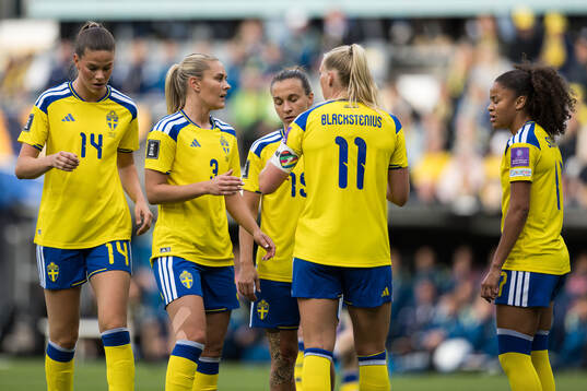 Bella Andersson, Amanda Nildén, Julia Zigiotti Olme, Stina