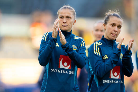 Filippa Angeldahl and Julia Zigiotti Olme of Sweden