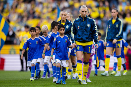 Stina Blackstenius of Sweden