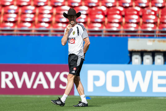 Head coach Graham Potter of the Swedish national football