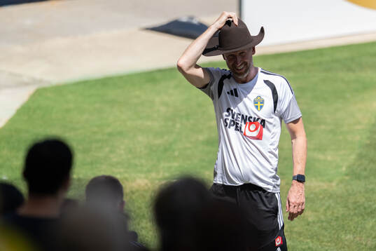 Head coach Graham Potter of the Swedish national football