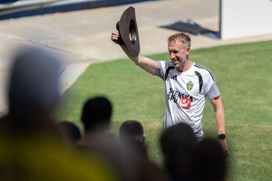 Head coach Graham Potter of the Swedish national football