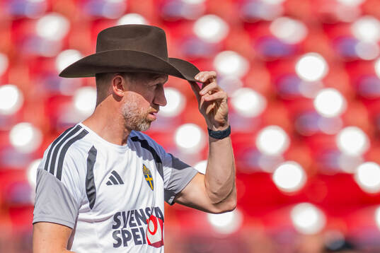 Head coach Graham Potter of the Swedish national football