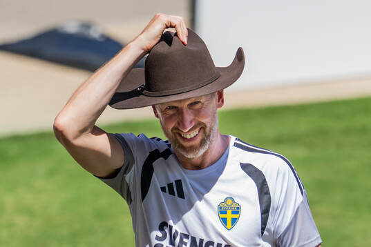 Head coach Graham Potter of the Swedish national football