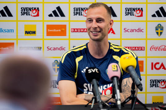 Gustaf Nilsson of the Swedish men's national football team