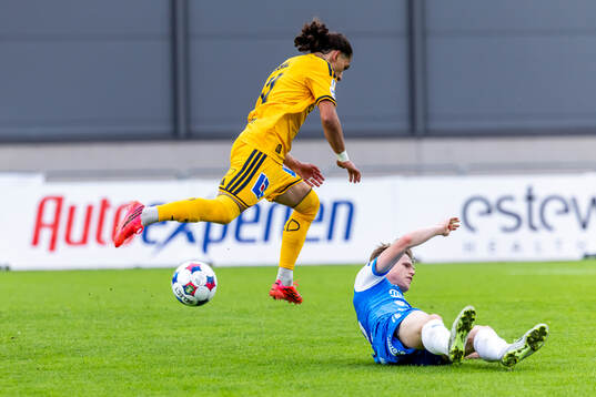 IFK Norrköpings Elias Jemal och Oddevolds Elias Forsberg