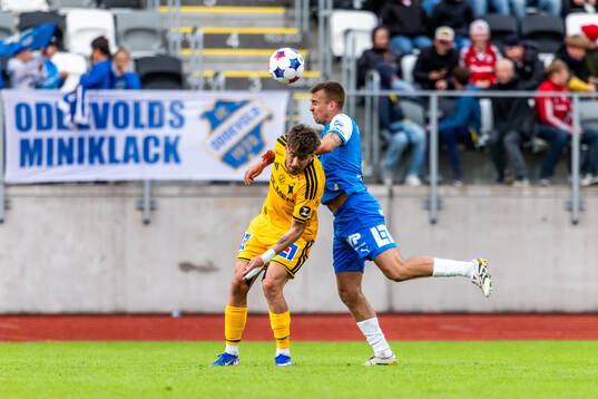 IFK Norrköpings Tim Prica och Oddevolds Jesper Merbom