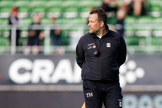 Varbergs assisterande tränare Tobias Hysén