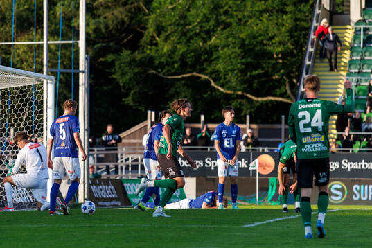 Varbergs Noah Johansson jublar