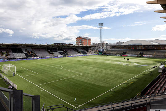 Interiör vy av Behrn Arena