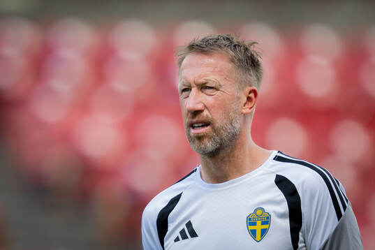 Head coach Graham Potter of the Swedish national football