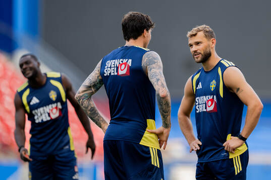 Victor Nilsson Lindelöf and Jesper Karlström of the